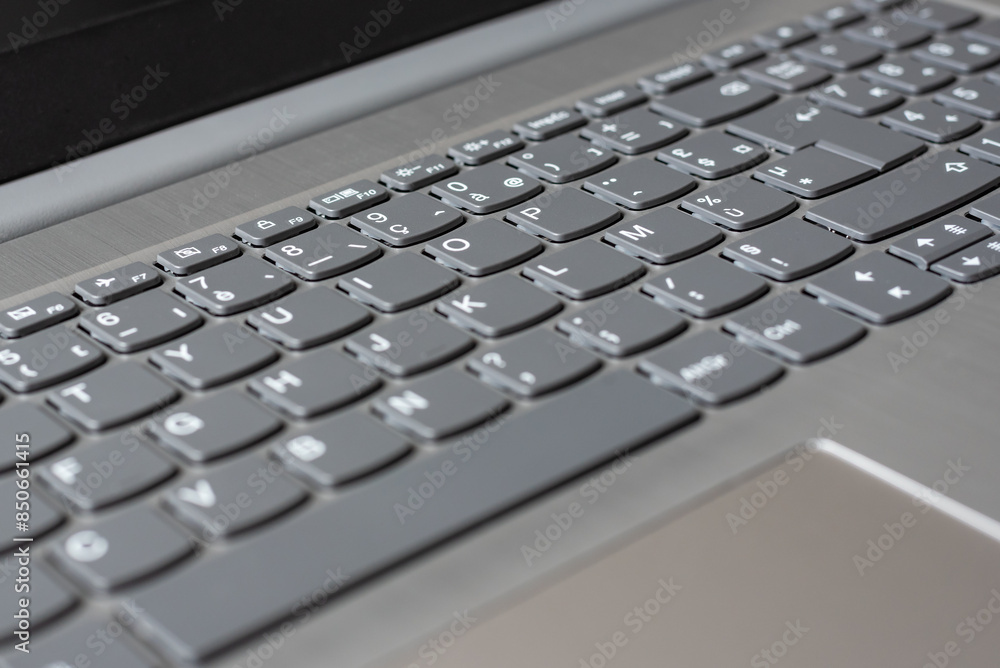 Clavier d'ordinateur portable, touches de clavier Clavier d'ordinateur portable, touches de clavier