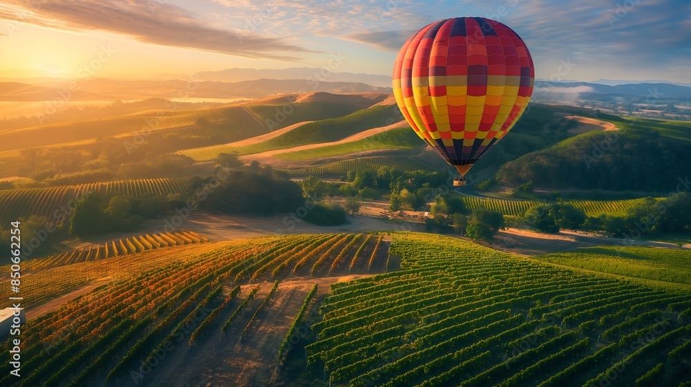 Fototapeta premium hot air balloon