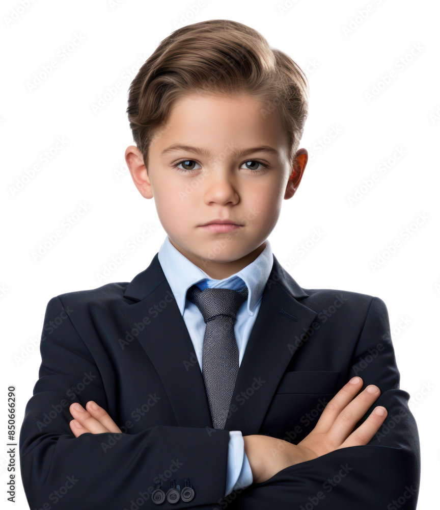 PNG Business kid portrait necktie child PNG Business kid portrait necktie child