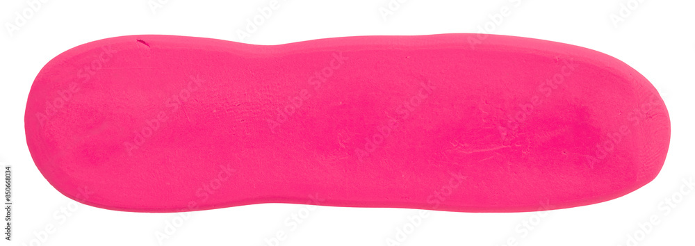 Plasticine is a pink brush isolated on a transparent background. Plasticine is a pink brush isolated on a transparent background.