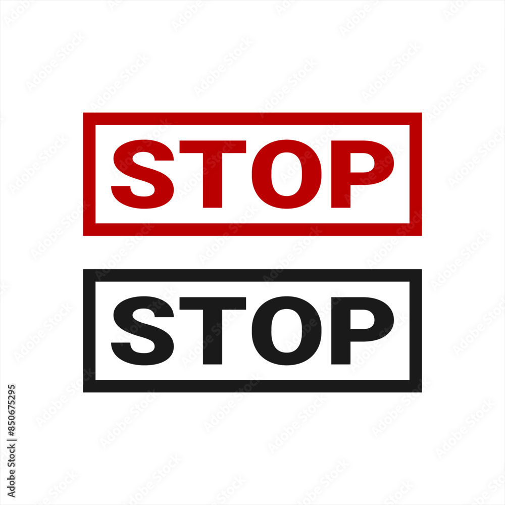 stop stamp vector logo design, editable stop stamp logo stop stamp vector logo design, editable stop stamp logo