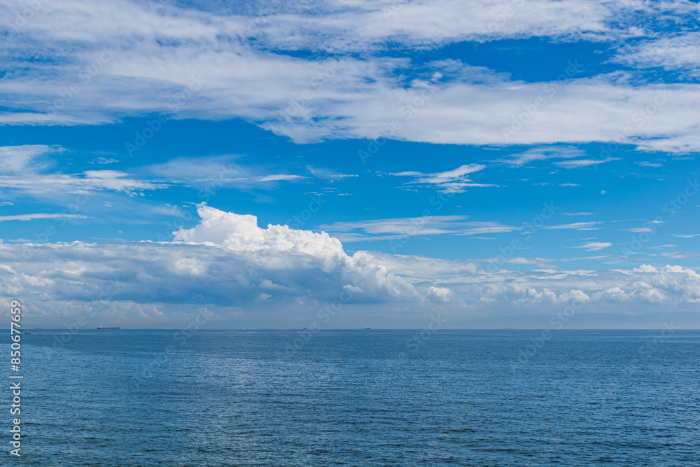 Obraz premium 海上の雲