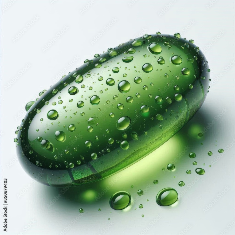 Emerald Oasis The Dew-Kissed Capsule Emerald Oasis The Dew-Kissed Capsule