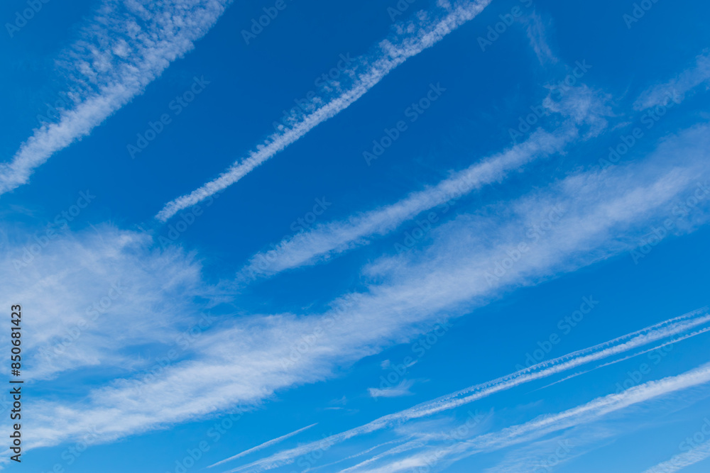 飛行機雲 飛行機雲