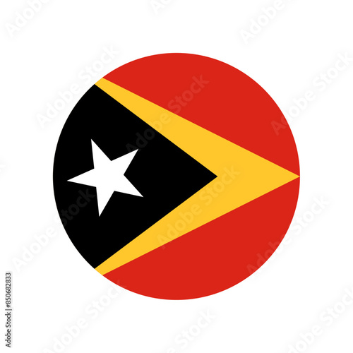 Free Download Round East Timor flag icon - GFXLoad