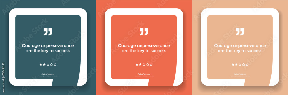 3D bubble testimonial banner, quote, infographic. Social media post template designs for quotes. Empty speech bubbles, quote bubbles and text box. Vector Illustration EPS10. 3D bubble testimonial banner, quote, infographic. Social media post template designs for quotes. Empty speech bubbles, quote bubbles and text box. Vector Illustration EPS10.