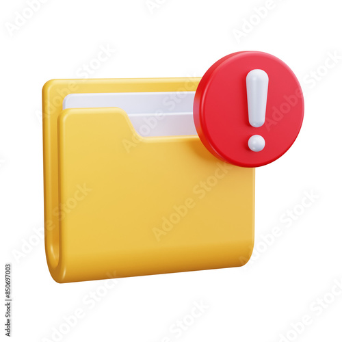 folder 3d render icon