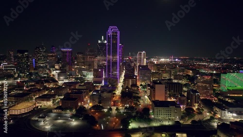 Dallas Skyscrapers Night 9
