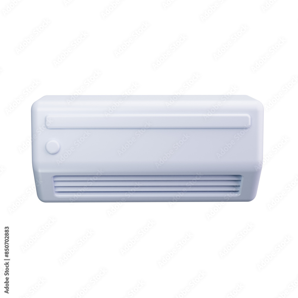 air conditioner 3d render icon air conditioner 3d render icon