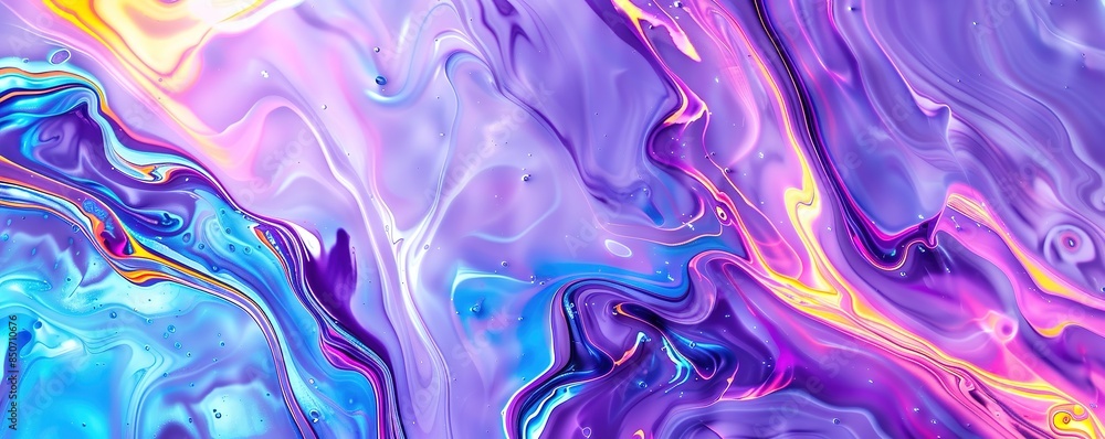 An illustration of a wavy abstract fluid background in purple blue and orange An illustration of a wavy abstract fluid background in purple blue and orange