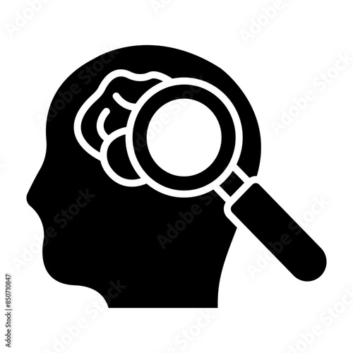 Self Exploration Glyph Icon