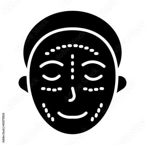 Plastic Surgery Glyph Icon
