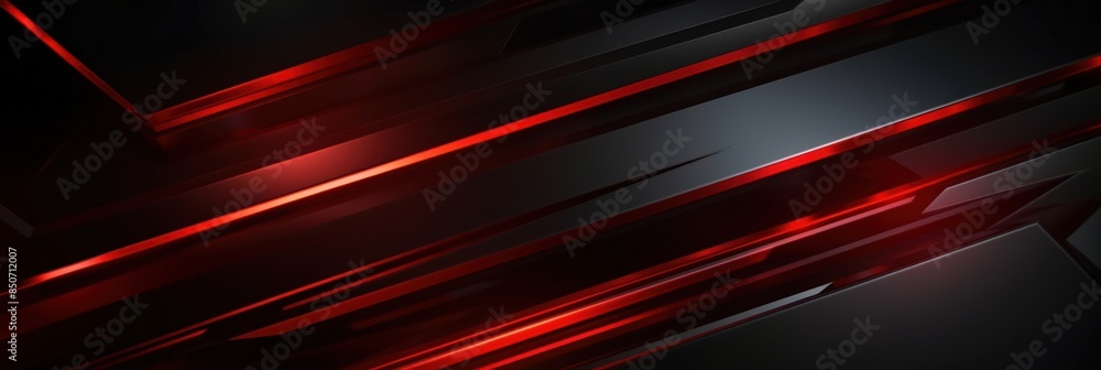 Abstract Red and Black Geometric Pattern Abstract Red and Black Geometric Pattern