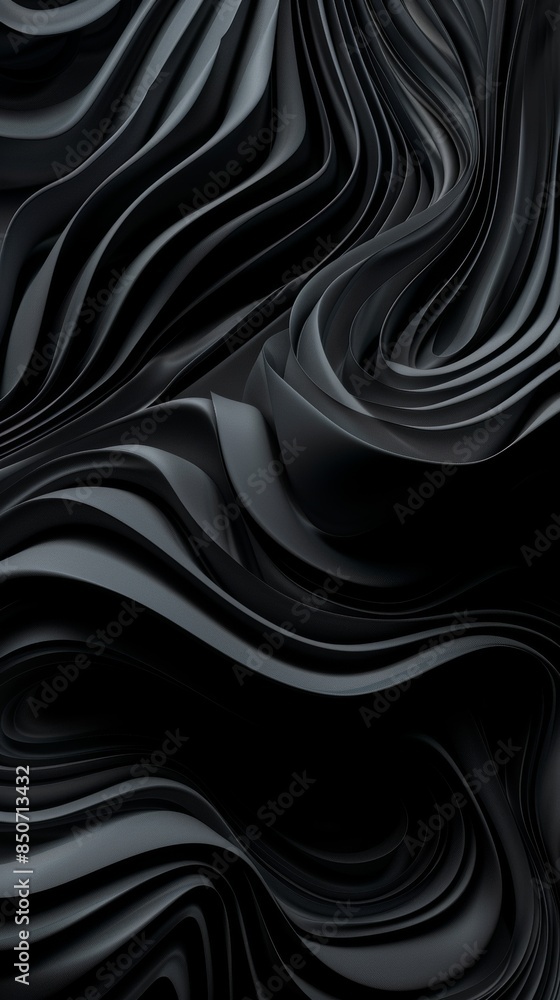 Abstract Black Swirling Pattern Wallpaper Abstract Black Swirling Pattern Wallpaper