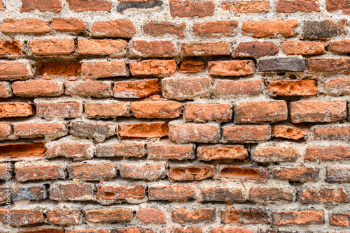 Obraz na płótnie old brick wall background texture w salonie