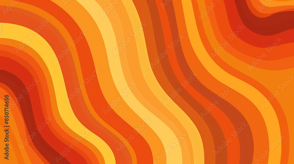 Orange and Saffron retro groovy background presentation design Orange and Saffron retro groovy background presentation design