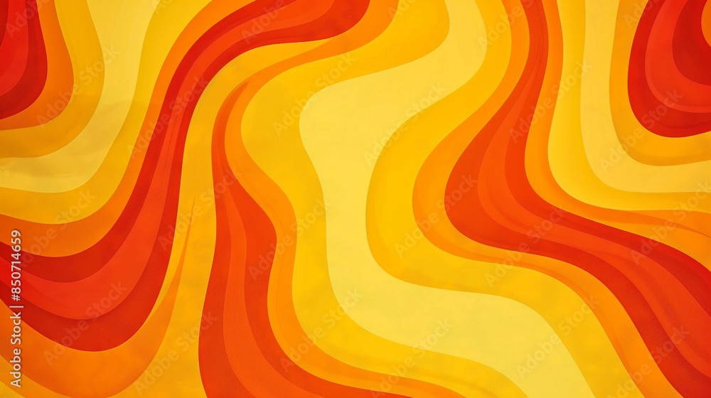 Orange and Saffron retro groovy background presentation design Orange and Saffron retro groovy background presentation design