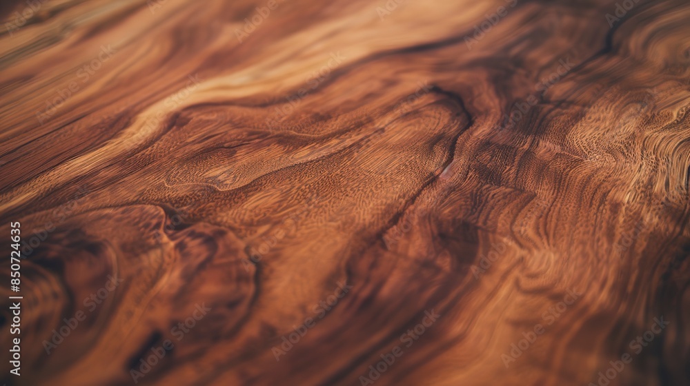 Close-up of teak wood with natural oils, gentle morning light, rich brown hues. Close-up of teak wood with natural oils, gentle morning light, rich brown hues.