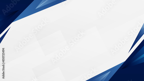 Futuristic geometric modern blue professional background