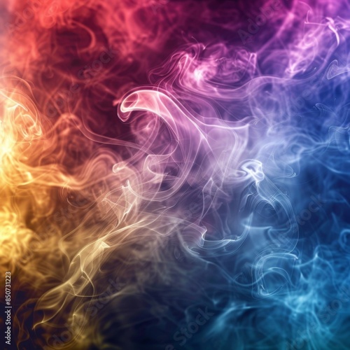 Abstract colorful smoke © rezor