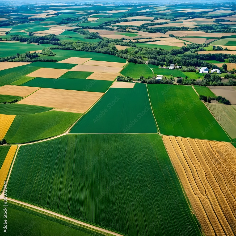 Fototapeta premium aerial landscape