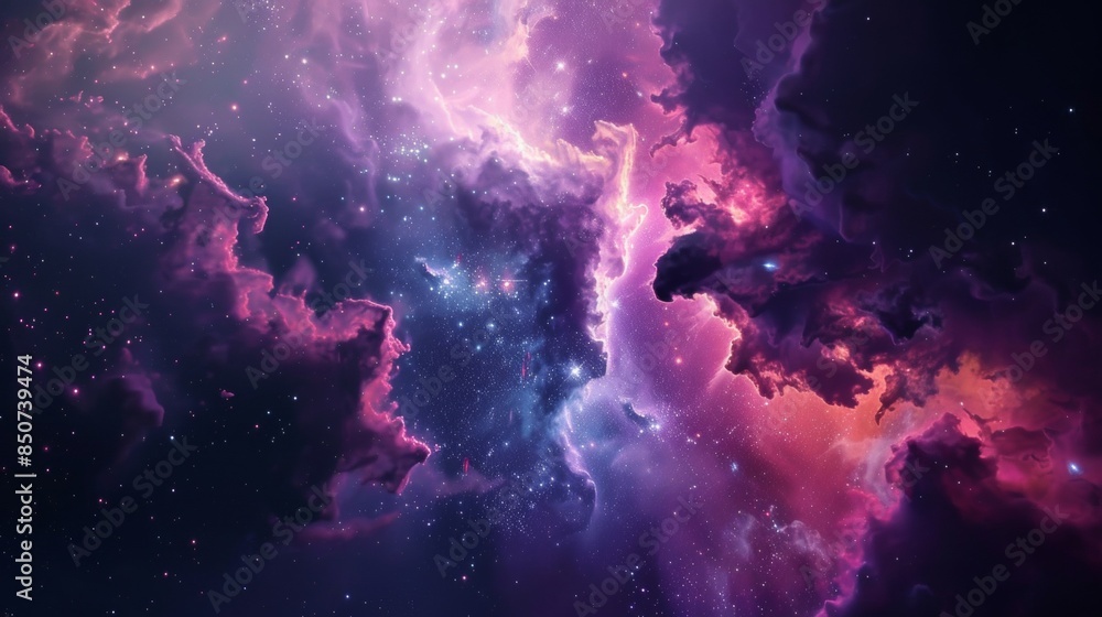 A nebula as the dreamscape of a sleeping cosmic deity A nebula as the dreamscape of a sleeping cosmic deity