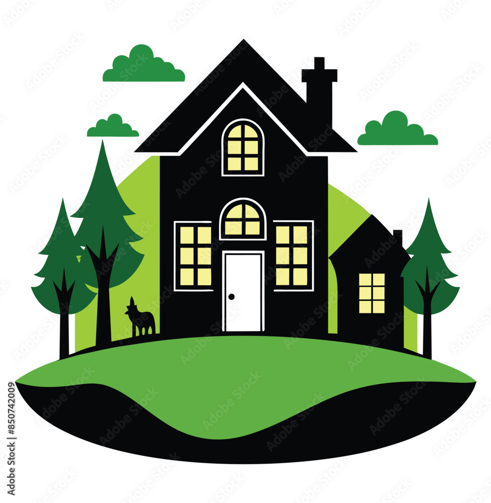 A cute home looks good A cute home looks good