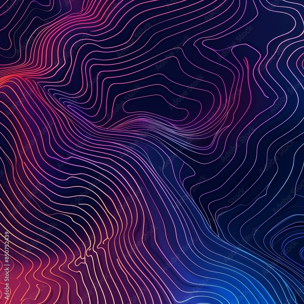 In the brain, tangled tangled threads of color repeat in a pattern. Stock. In the brain, tangled tangled threads of color repeat in a pattern. Stock.
