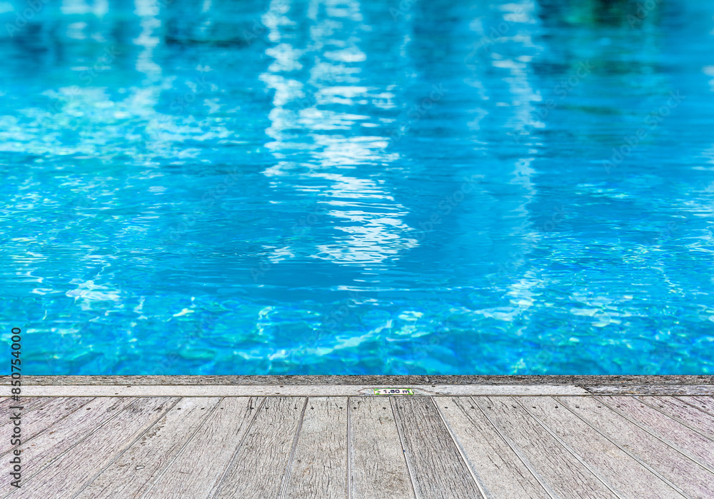 Obraz premium swimming pool water