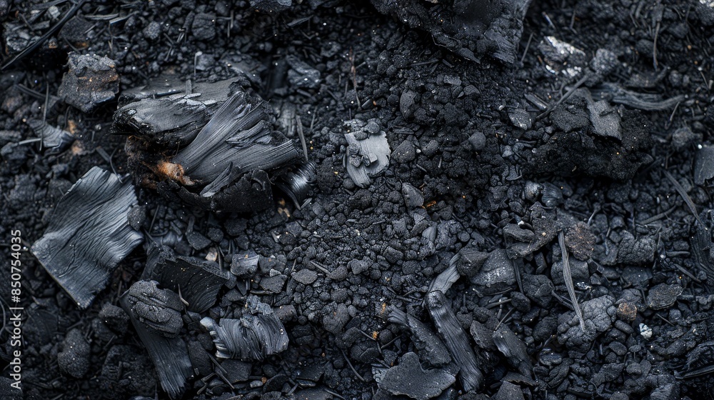 Cremation ashes close-up, funeral ceremony, religious rituals, solitary Cremation ashes close-up, funeral ceremony, religious rituals, solitary