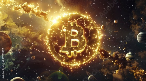 Planets Align to Form Bitcoin Symbol: Cosmic Event Highlights Universal Impact of Cryptocurrency on Global Finance Generative ai