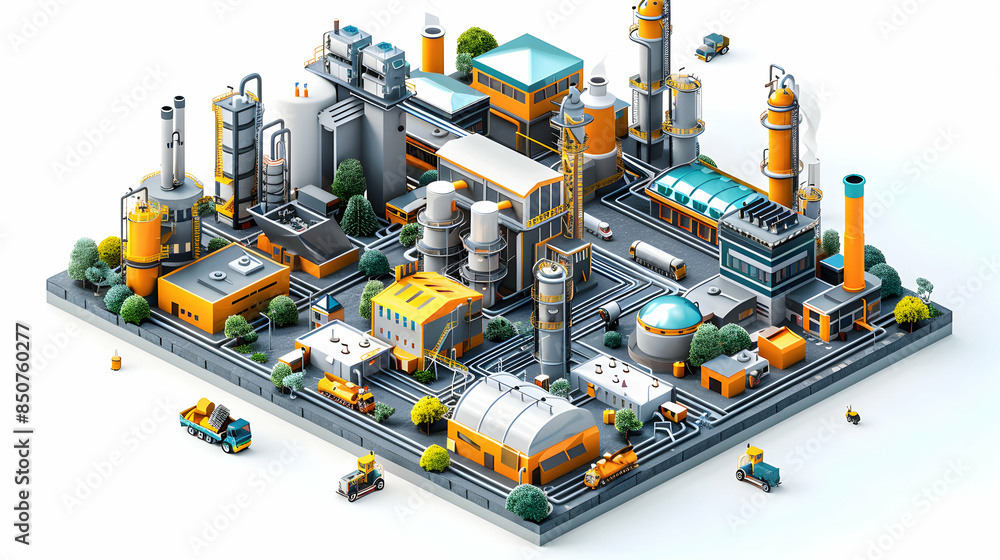 3D Flat Icon: Innovative Glossy Production Web Concept in Cartoon Style 3D Flat Icon: Innovative Glossy Production Web Concept in Cartoon Style