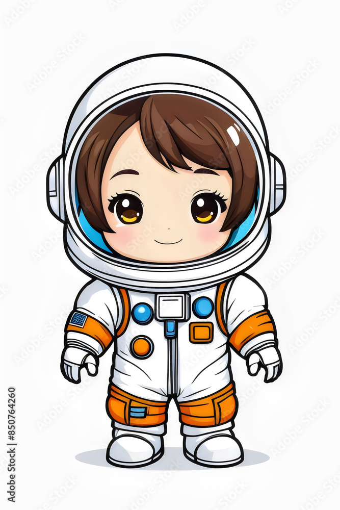 cartoon of a astronaut wearing a space suit cartoon of a astronaut wearing a space suit