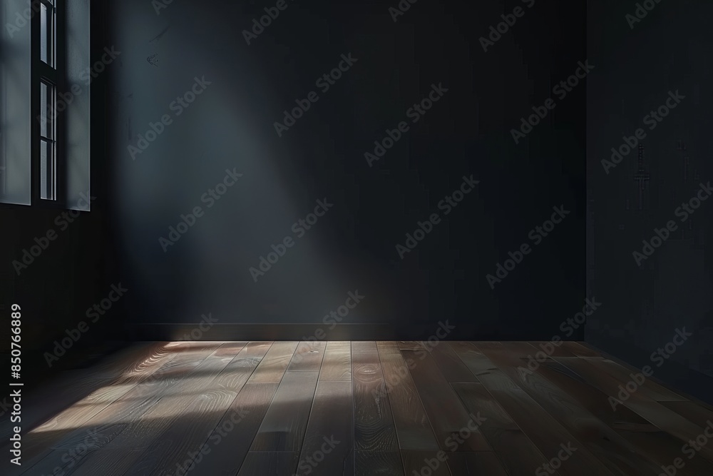 empty room with a wall and floor empty room with a wall and floor