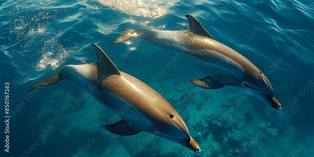 Obraz premium Delfine