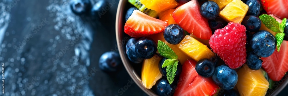 Fresh Fruit Salad Bowl Fresh Fruit Salad Bowl