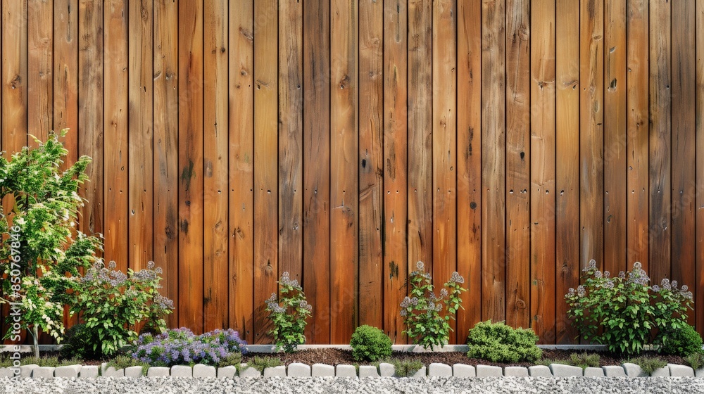A wooden fence with weathered planks A wooden fence with weathered planks