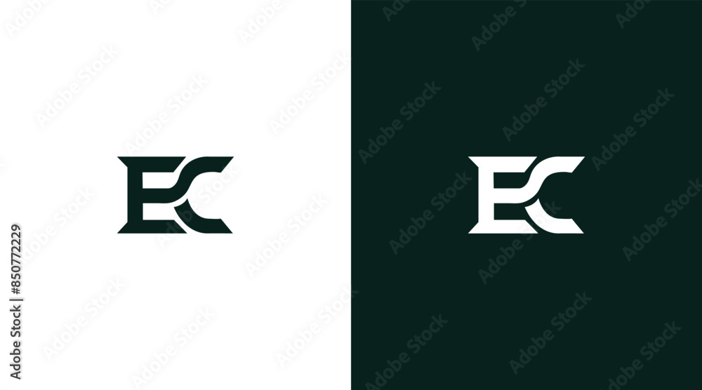 EC,CE Letter icon Logo Design, EC icon Brand identity Design Monogram ...