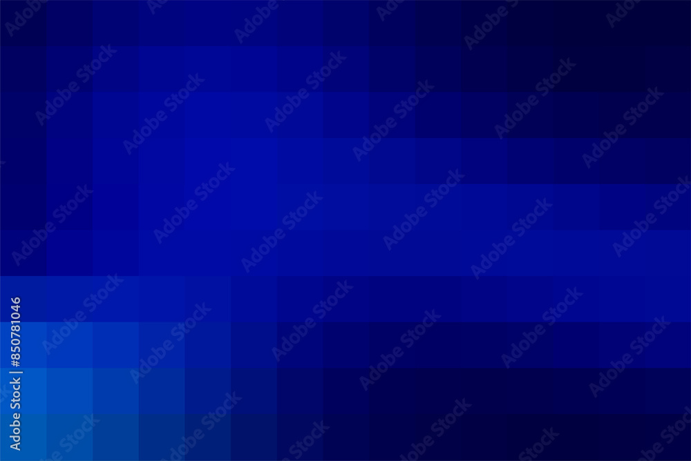 Gradient blue background. Geometric texture of light-dark blue squares. The substrate for branding, calendar, postcard, screensaver, poster, cover. A place for your design or text. Vector illustration Gradient blue background. Geometric texture of light-dark blue squares. The substrate for branding, calendar, postcard, screensaver, poster, cover. A place for your design or text. Vector illustration