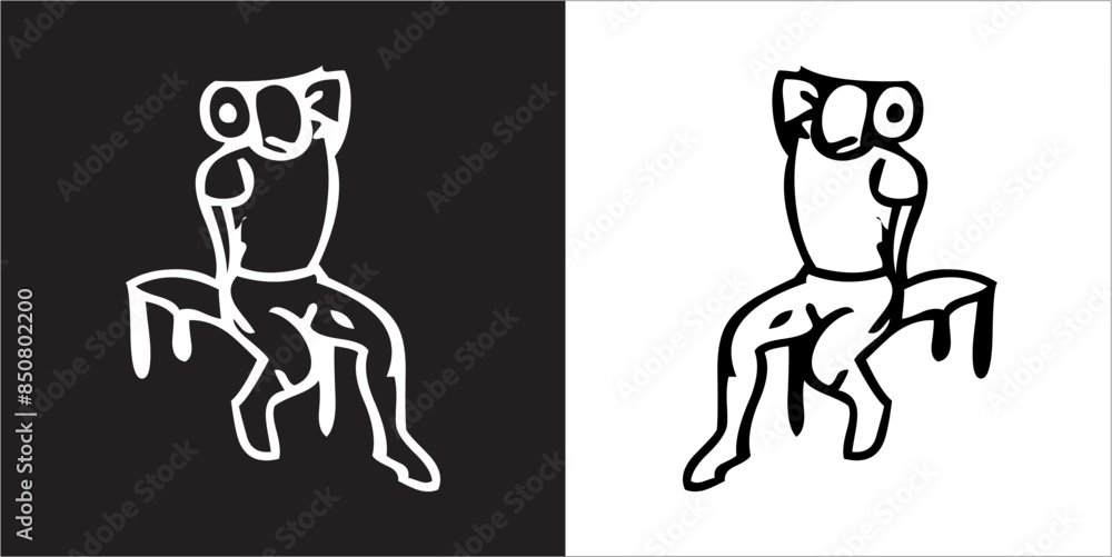 IIlustration Vector graphics of Workout Routine icon IIlustration Vector graphics of Workout Routine icon