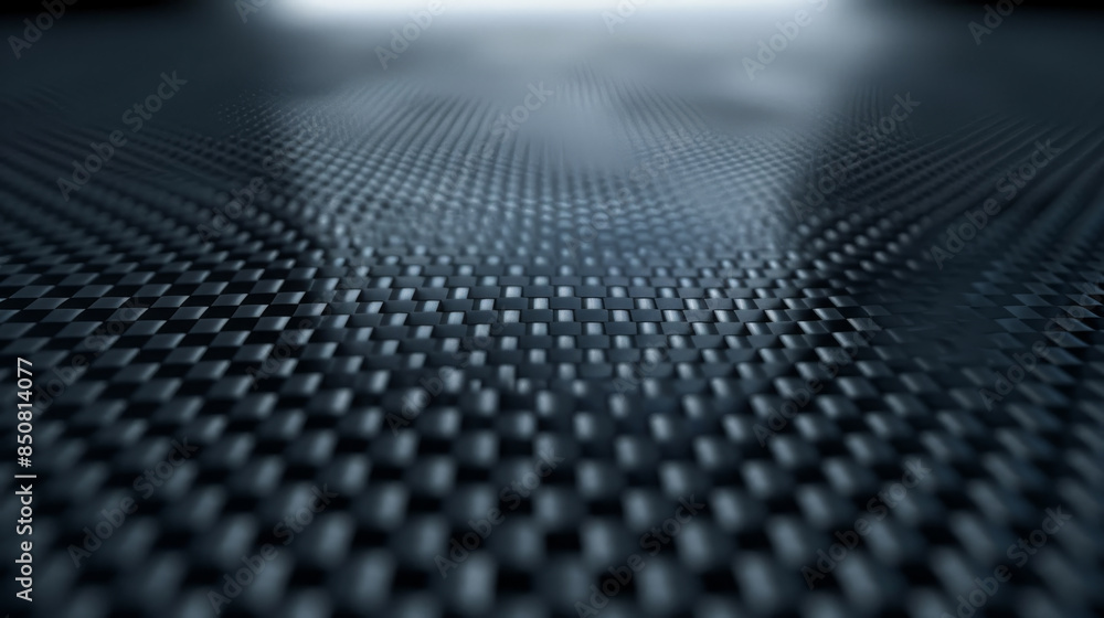 A close-up image of sleek carbon fiber fabric, intricately woven with polished black and grey threads, reflecting a high-tech, luxurious appearance. A close-up image of sleek carbon fiber fabric, intricately woven with polished black and grey threads, reflecting a high-tech, luxurious appearance.