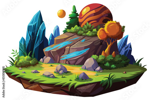 3 d design space planet