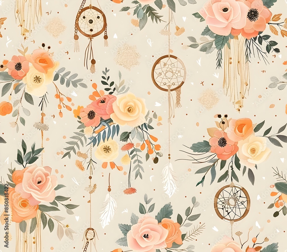 Warm and Inviting Bohemian Birthday Party Ambiance with Dreamcatchers Florals and Macrame Accents Warm and Inviting Bohemian Birthday Party Ambiance with Dreamcatchers Florals and Macrame Accents