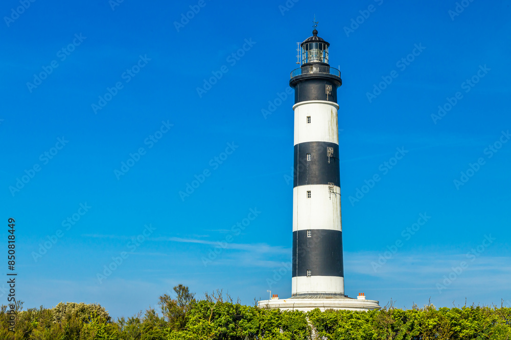 Phare de Chassiron lighthouse in Saint-Denis-d'Oléron, France Phare de Chassiron lighthouse in Saint-Denis-d'Oléron, France