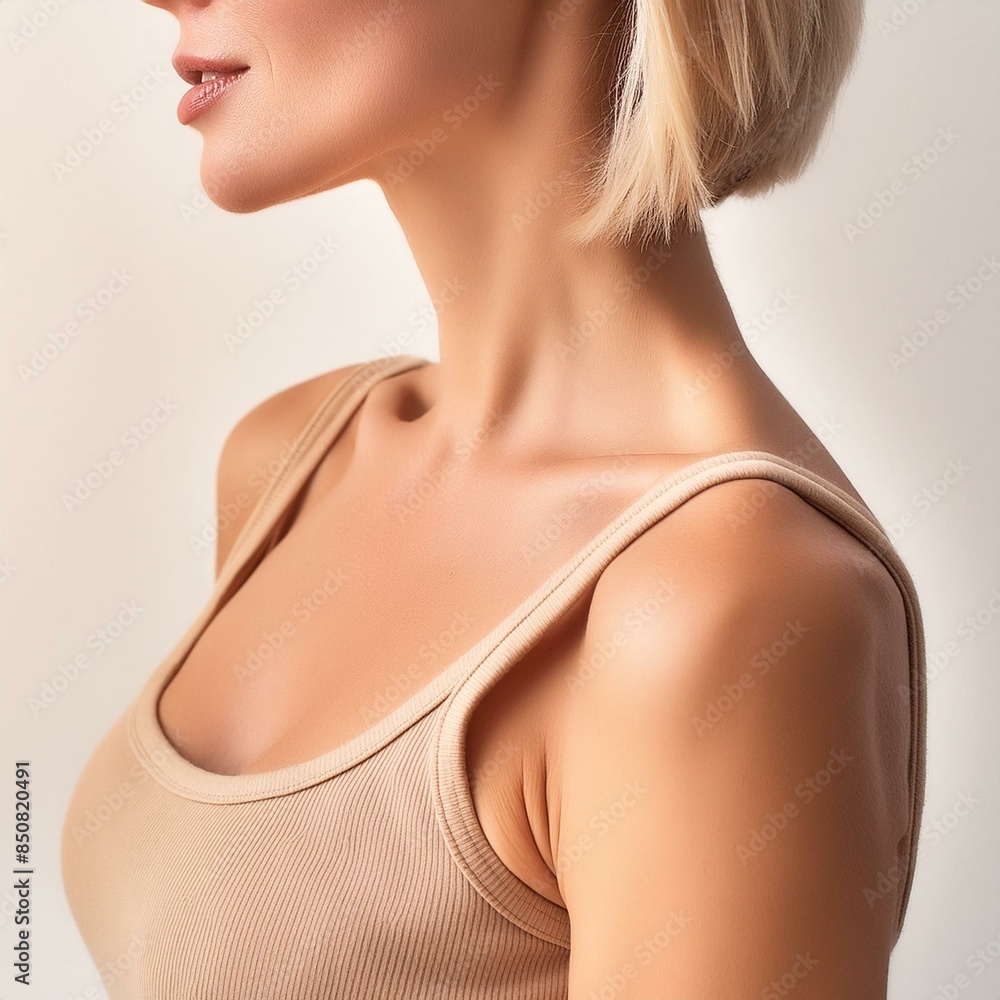 Naklejka premium portrait of a woman
