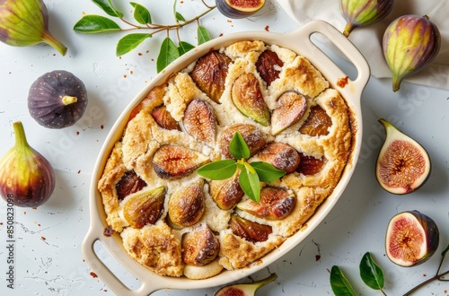 Fig and Cream Cheese Tart With Fresh Figs