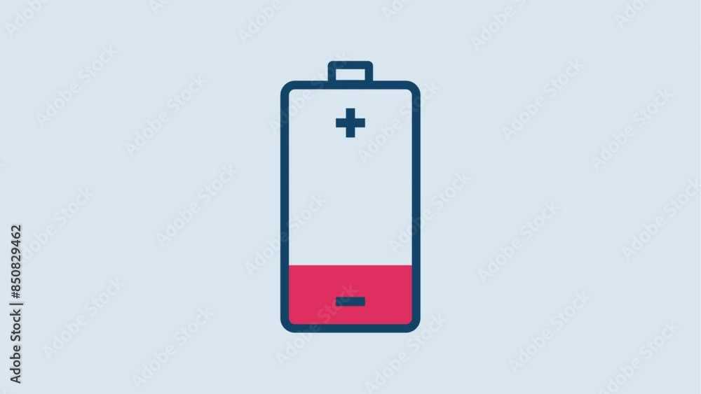 Battery charging and Low Battery animation. charging flat icon, simple battery charging and filling animation. Battery charging and Low Battery animation. charging flat icon, simple battery charging and filling animation.