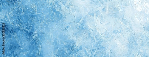 Wallpaper Mural Abstract Ice Crystal Texture in Blue Tones Torontodigital.ca