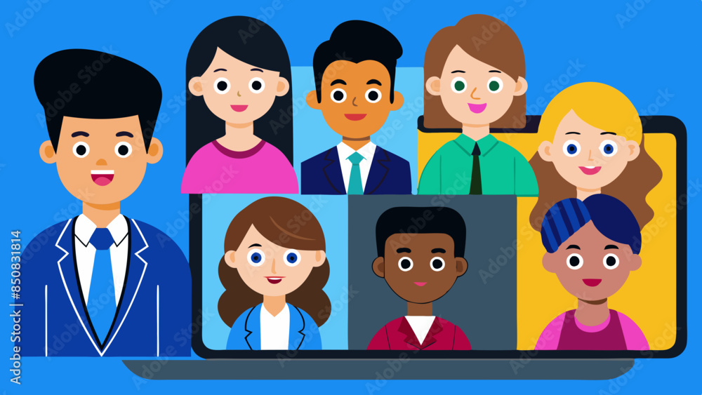 well-dressed-people-are-in-a-zoom-meeting well-dressed-people-are-in-a-zoom-meeting