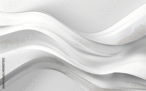 Abstract white line wave background